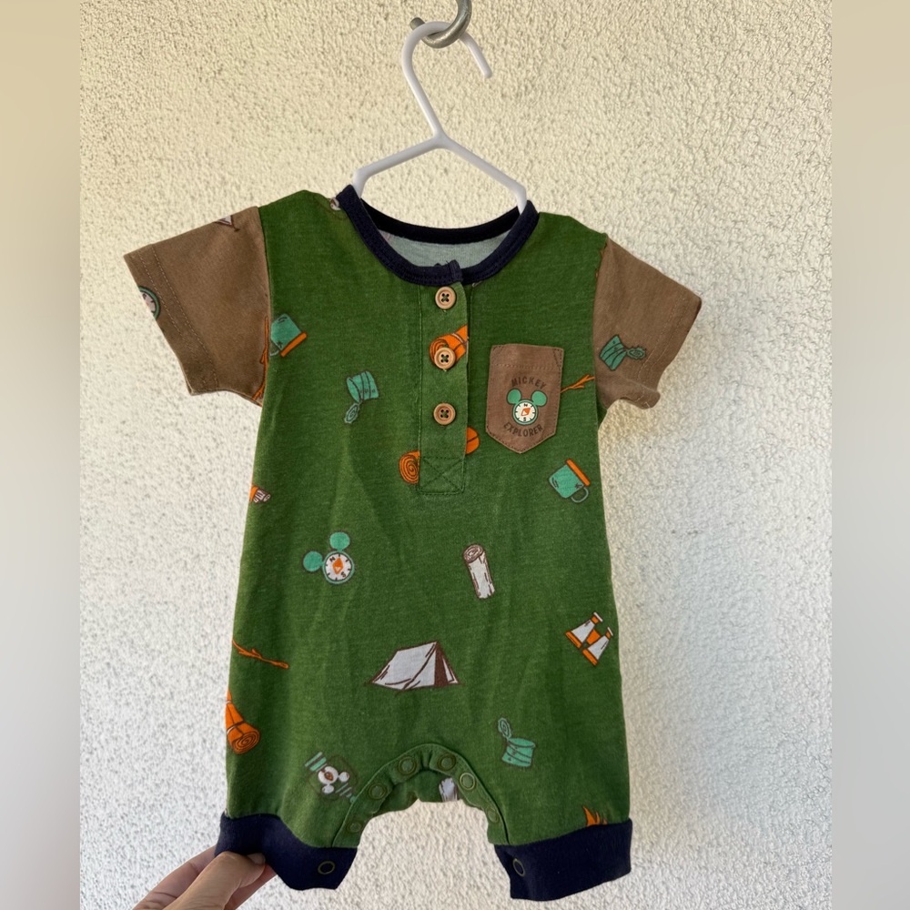 0-3 month Mickey Our Universe onesie